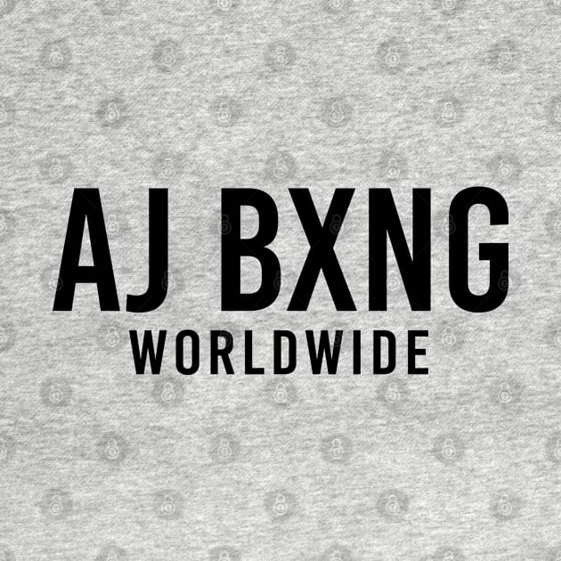 AJ BOXING Anthony Joshua by cagerepubliq